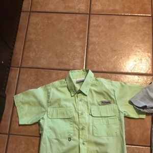 Boys size small 6/7 use once’s asking 10dll each